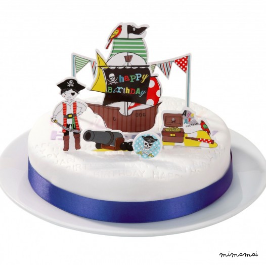 Pirate Cake Toppers