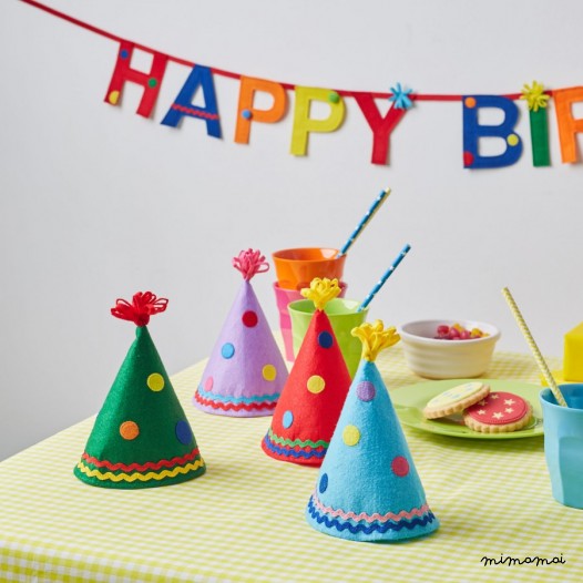 'Happy Birthday' Handmade Felt Bunting