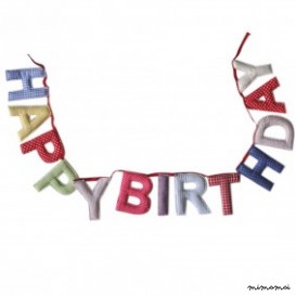 'Happy Birthday' Bunting