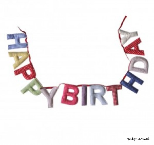 'Happy Birthday' Bunting