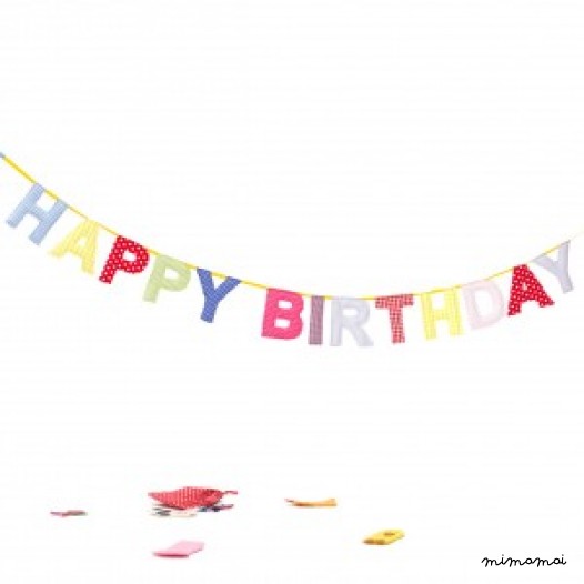 'Happy Birthday' Bunting