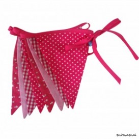 Pink Star Bunting