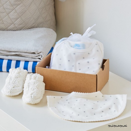 Baby Angel Babygrow, Bib & Booties Baby gift set