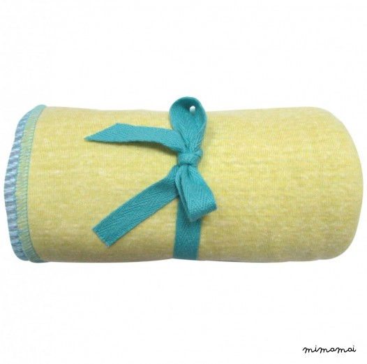 Soft yellow baby wrap
