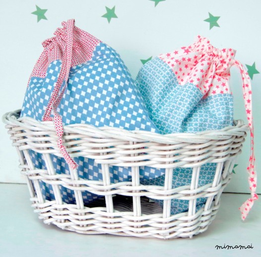 Mia print baby wash bag