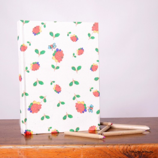 T&ograve;he flowers & butterflies notebook