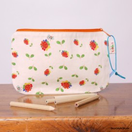 T&ograve;he flowers & butterflies pencil case