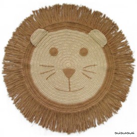 Crochet Lion Mat