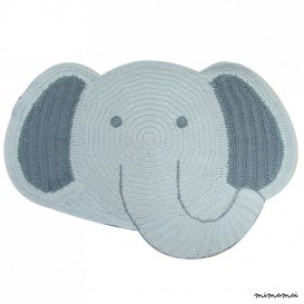 Crochet Elephant Mat