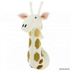 Small felt giraffe head