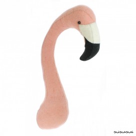 Felt Flamingo Head