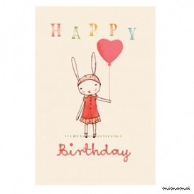 Happy Birthday Card (Girl)