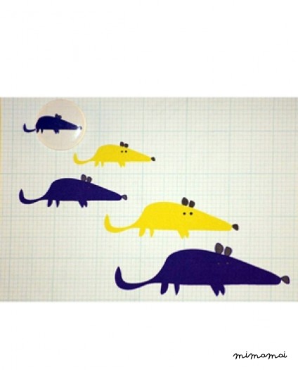 Mice Greetings Card