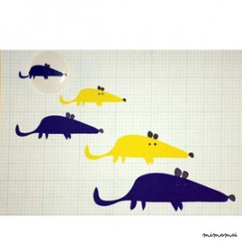 Mice Greetings Card