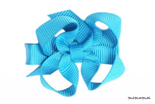 Small Turquoise Blue Bow