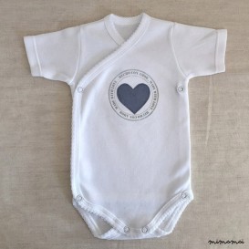Body Manga Corta Frasco Mermelada Made With Love