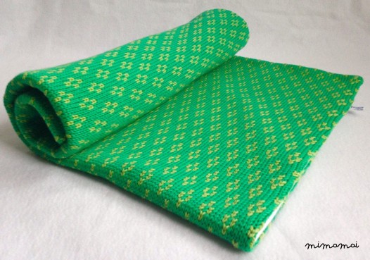 Baby Knit Blanket/Green