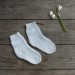 Baby socks - hand knit baby cotton socks - newborn socks