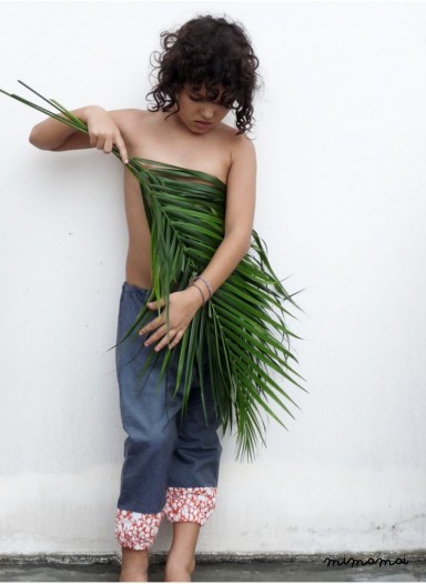 Indi jean-flower pant