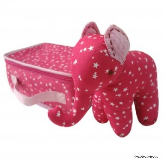 Eli Soft Toy & Valise Gift Set