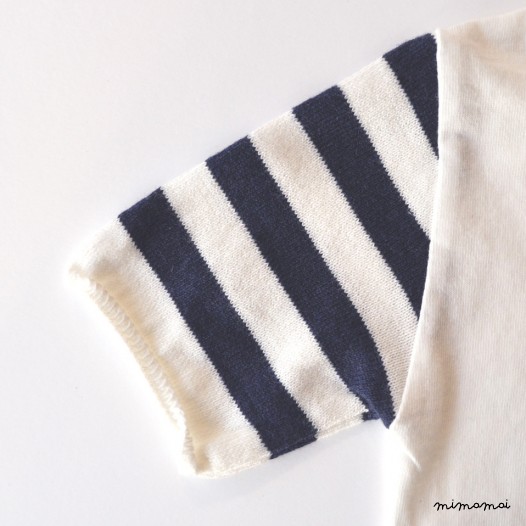 T Shirt Cannella Latte Zaffiro