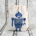 Pouch - Child Snack Bag - Blue Robot
