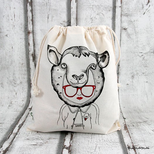 Pouch - Child Snack Bag - Sheep
