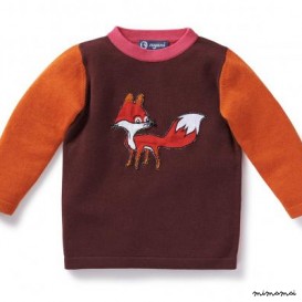 Pullover ANIMAL FARM plum