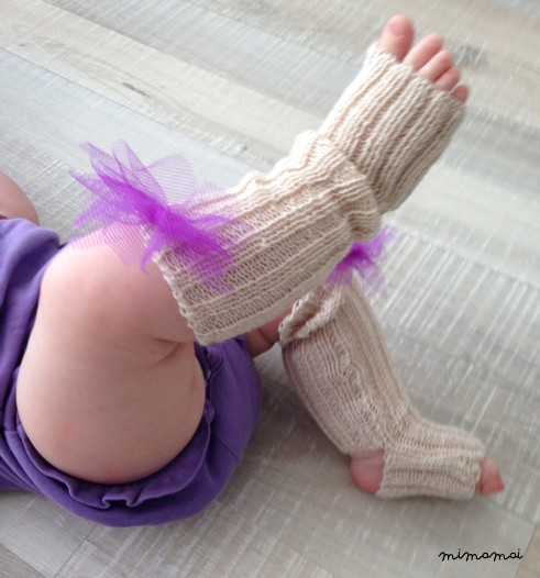 baby yoga socks - white