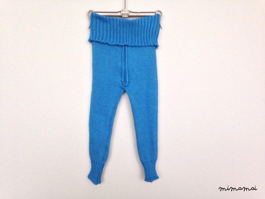 Organic Cotton Blue Baby Pants Trousers