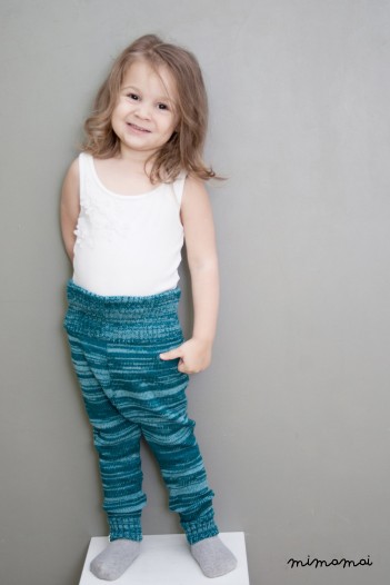 Baby Children Pants Trousers ocean blue
