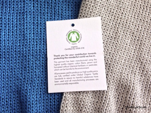 Organic Cotton Grey Baby Children Sweater