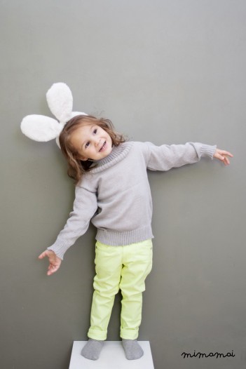 Organic Cotton Grey Baby Children Sweater