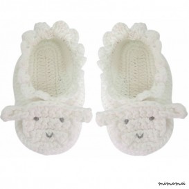 Crochet Lamb Booties