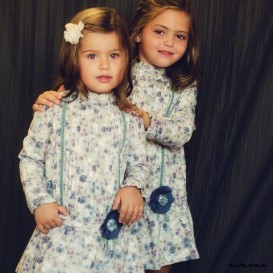 Green printed dress, Toddler dress, Girls dress,Dress for special occasion