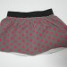 Gonna con elastico in jersey  - Pois Grigio Rosa