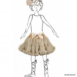 Sparkly Gold Petticoat