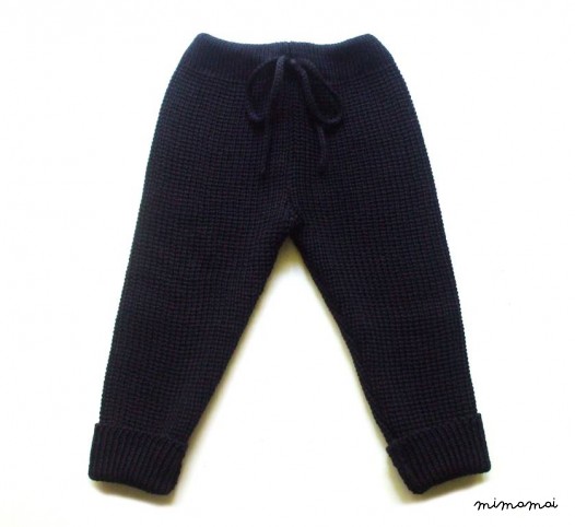 Babies/Children's/Toddlers knitted merino wool pants/trousers/longies/leggings