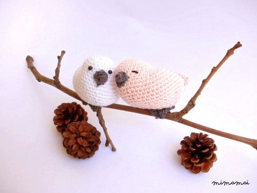 Nursery Birds - Birds Nursery Decor - Romantic Winter Decor