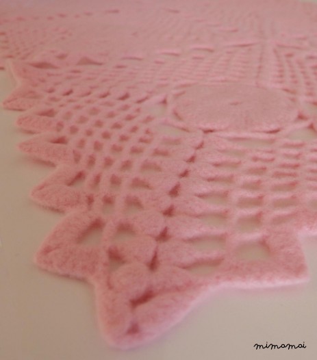 LUXURY LACE CROCHET BABY BLANKET KIT