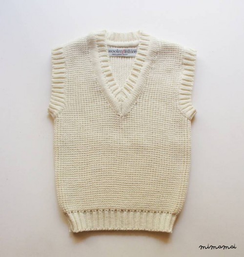 Babies/Children's merino wool knitted Vest/toddlers/gilet/sweater/tank top