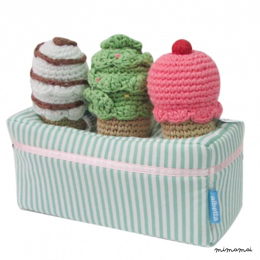 Crochet Ice Cream Set