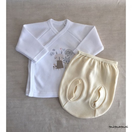 Conjunto cruzado con ranita Contigo