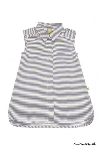 Molly Dress CharStripe