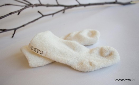 Merino wool baby socks