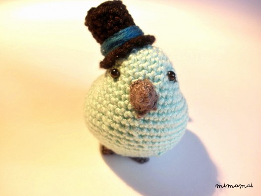 Crochet Bird, Stuffed Bird
