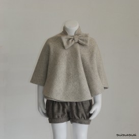Little cape for girls, Coat girl, Baby Girl Jacket, Little Girl Cape, Winter Jacket