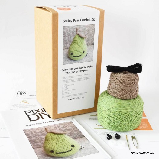 JUICY PEAR AMIGURUMI CROCHET KIT