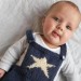 baby onesie, knitted romper, baby boy, coming home outfit, baby gift