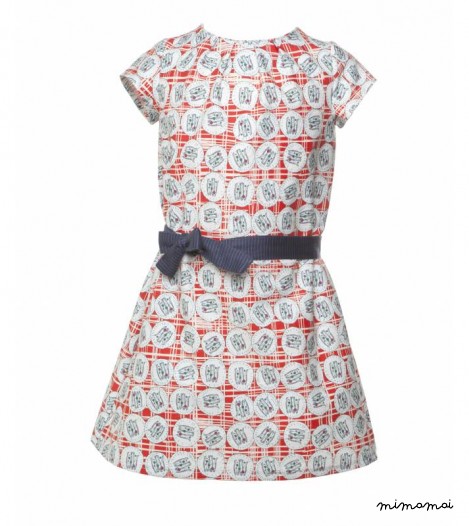 Georgina in Sardines print